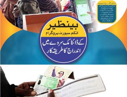 بینظیر انکم سپورٹ پروگرام کا ڈائنامک سروے کیا ہے 01