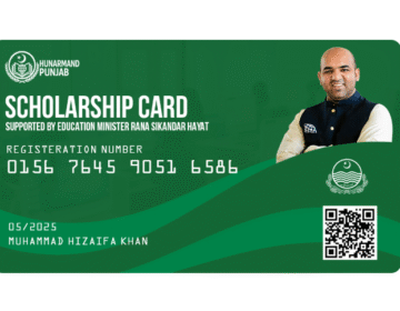 ہنر مند پنجاب سکالرشپ کارڈ پروگرام